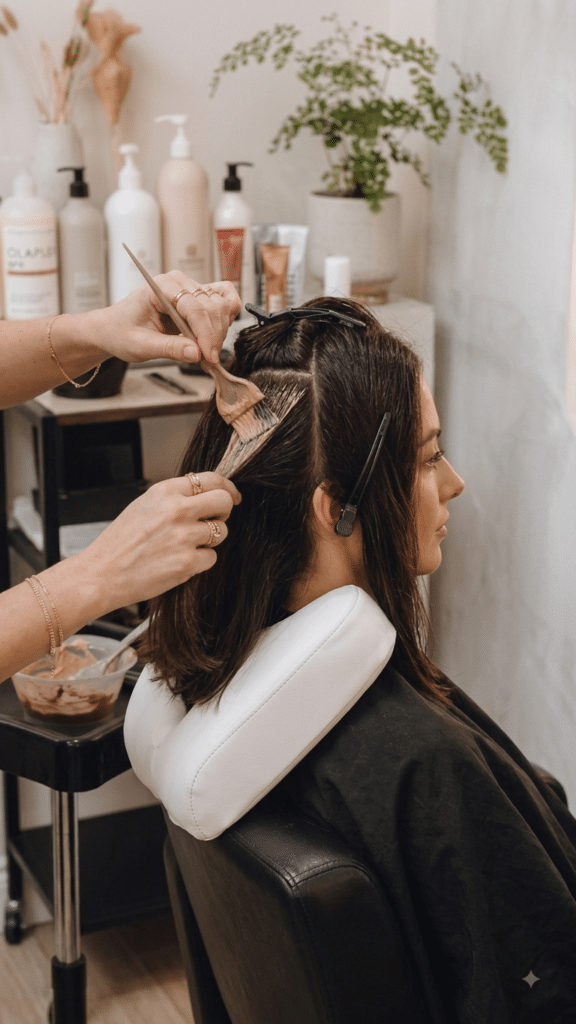 Haarstylistaanhuis Daisy knippen